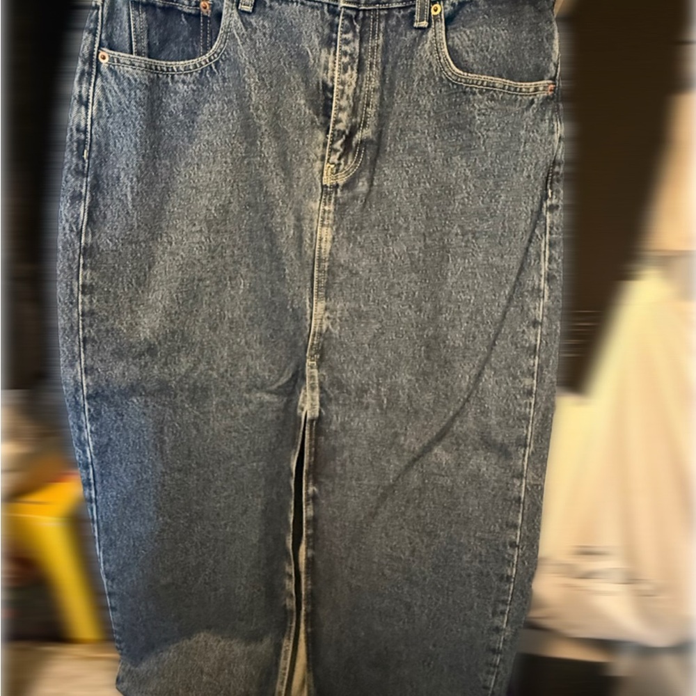 Dr. Denim Classic Indigo Maxi Skirt